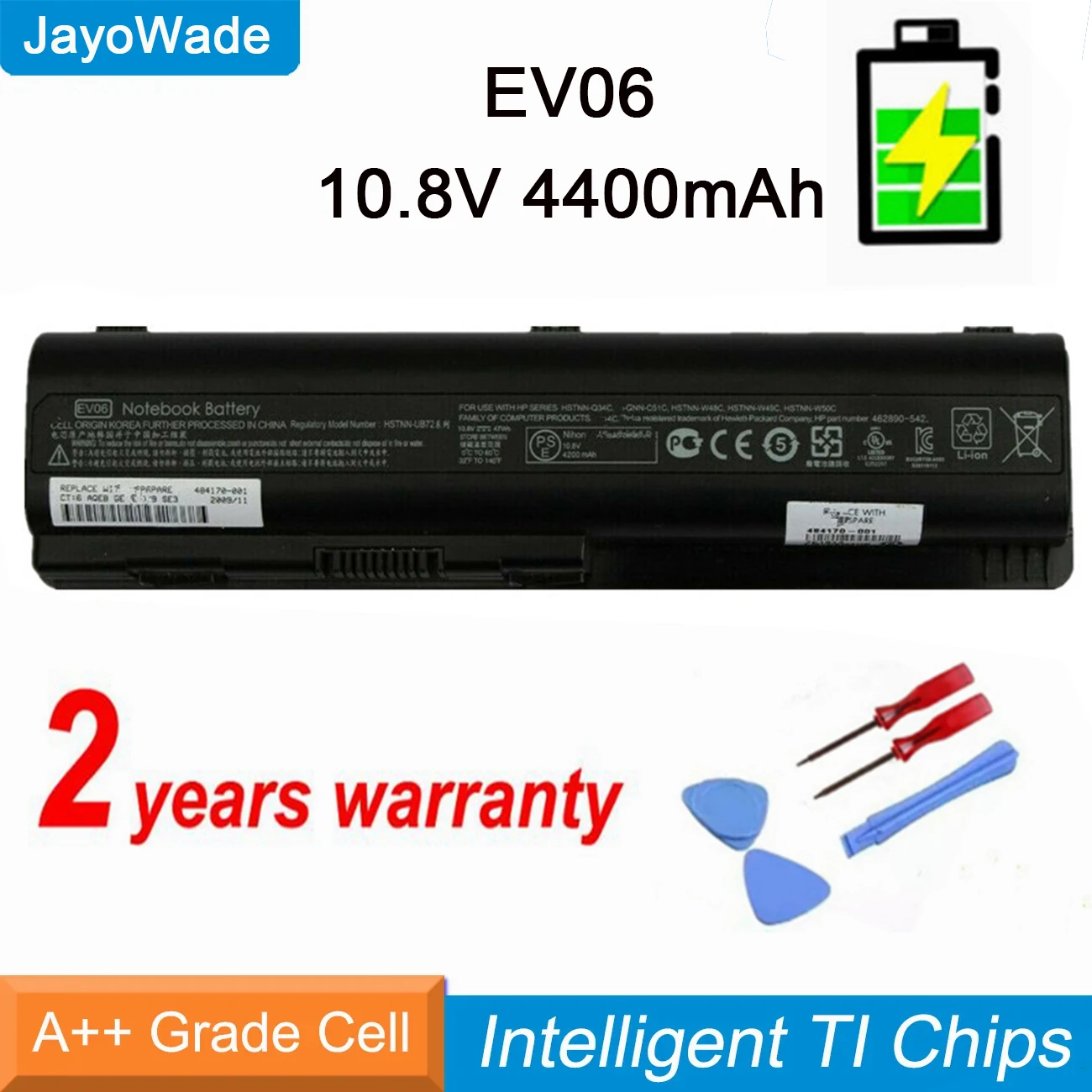 EV06 bateria do portátil para HP, fábrica,