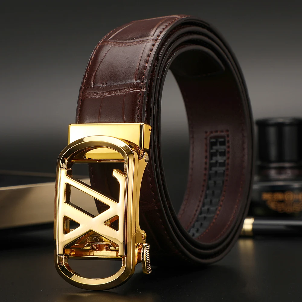 Leather Belt Mens Belt Jeans Belts 3.4cm Luxury Brand Women Belts Famous Genuine Leather Belts for men Designers Buckle Male Strap jeans belt