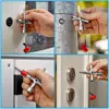 4in1 Silver Key Wrench Electrical Elevator Control Cabinet Valve Inner Triangle Quadrangle Screwdriver Tool Set 5