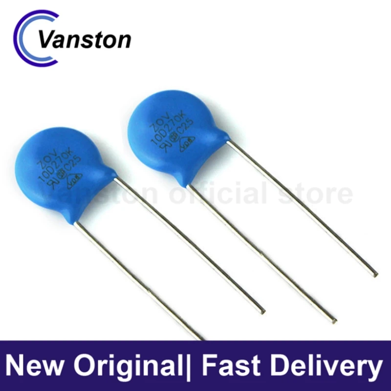 20pcsVaristor10D270KDiameter10mm10D270K27VRingLeadFree