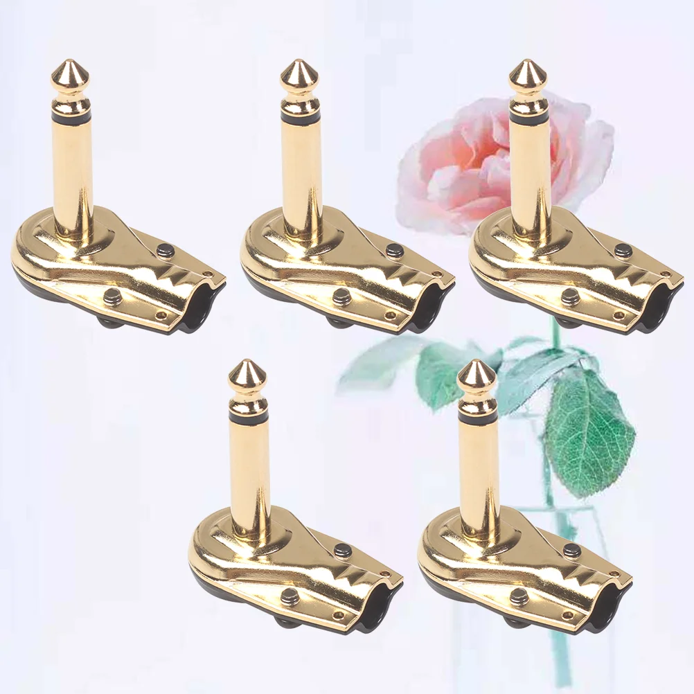 5PCS 635mm Interface Effect Pedal Connector Cable Adapter Jack Pedal Board Instrument Connector Accessories for Electric Guitar