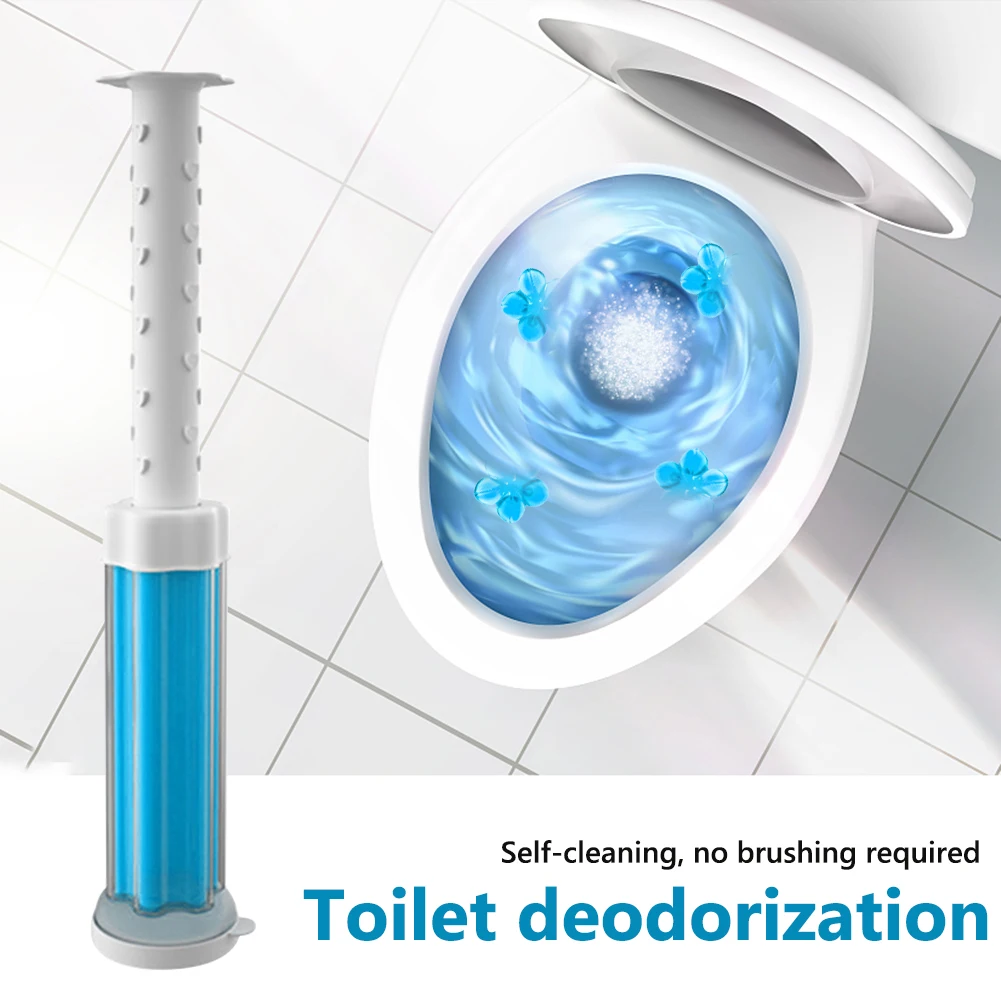 Flower Aromatic Toilet Cleaner Gel Deodorant Remove Odors Leave No Traces 12 Flowers Home Cleaning Tools