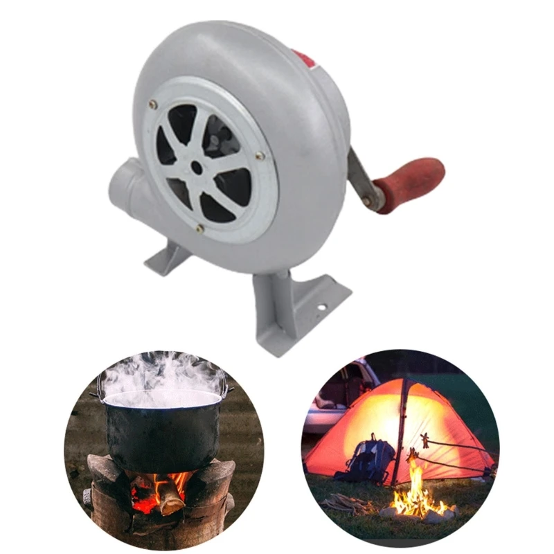 Ventilador de barbacoa al aire libre, de aire manual, parrilla de barbacoa portátil, herramientas de de fuego, accesorios de Camping Picnic| | - AliExpress