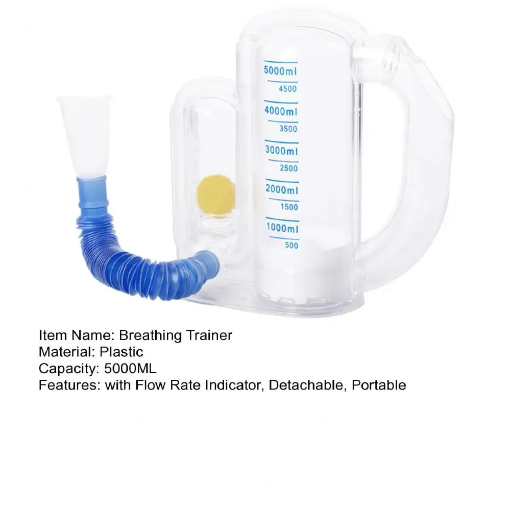Incentive Spirometer 5000ML Lung Exerciser 5