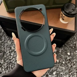 Magnetic PU Leather Ultra-Thin Anti-Slip Phone Case for Nothing Phone 3a Pro (Qing)