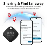 RSH 4-Pack Security GPS Tracker Car Wallet Pets Anti Loss Eco Smart Tag for Google's Find Hub Android Locator for Xiaomi Pixel - Image 3