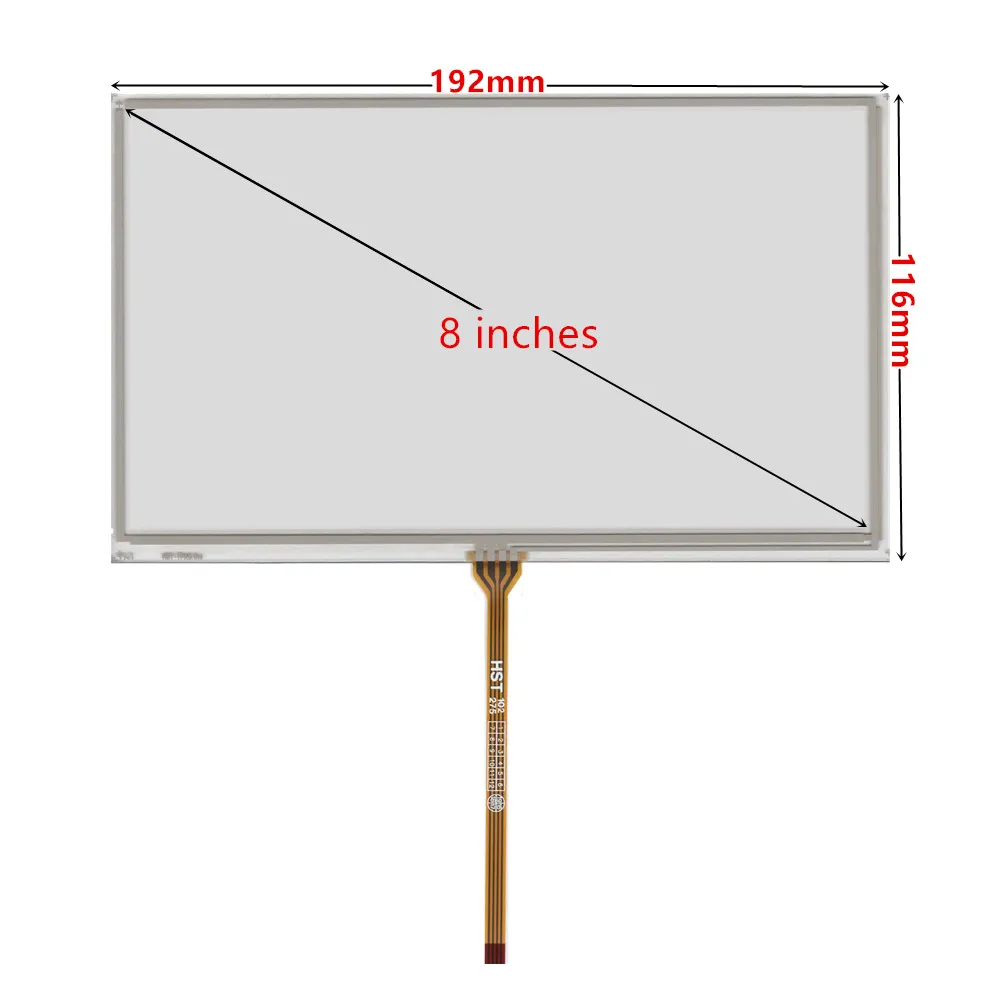 8인치 AT080TN64 TFT 디스플레이 LCD 화면 50핀 800*480 자동차 GPS 내비게이션 중앙 제어 산업용 CNC 기계 도구 교체