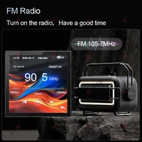 Mini 4 inch Touch Screen 4*25W power Stereo Music Panel System Bluetooths sound in Wall Amplifier Home Audio 8Ω Ceiling Speakers - Image 5