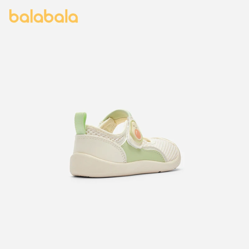 Balabala Baby Walking Shoes Boys Girls Sandals Shoes Infant 2024 Summer New Lightweight Breathable and Slip-Resistant 4