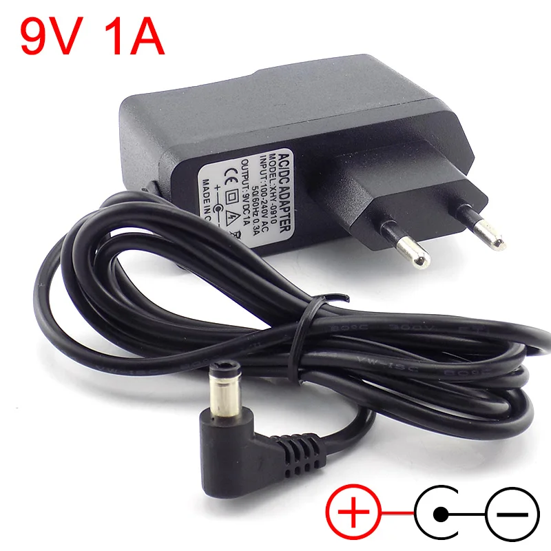 I listen to music exile Laptop Ac Dc 9v 1a 1000ma Power Adapter Reverse Polarity Converter Adaptor Inside  Negative Eu 5.5mm X2.5mm Power Supply Plug Cable - Ac/dc Adapters -  AliExpress