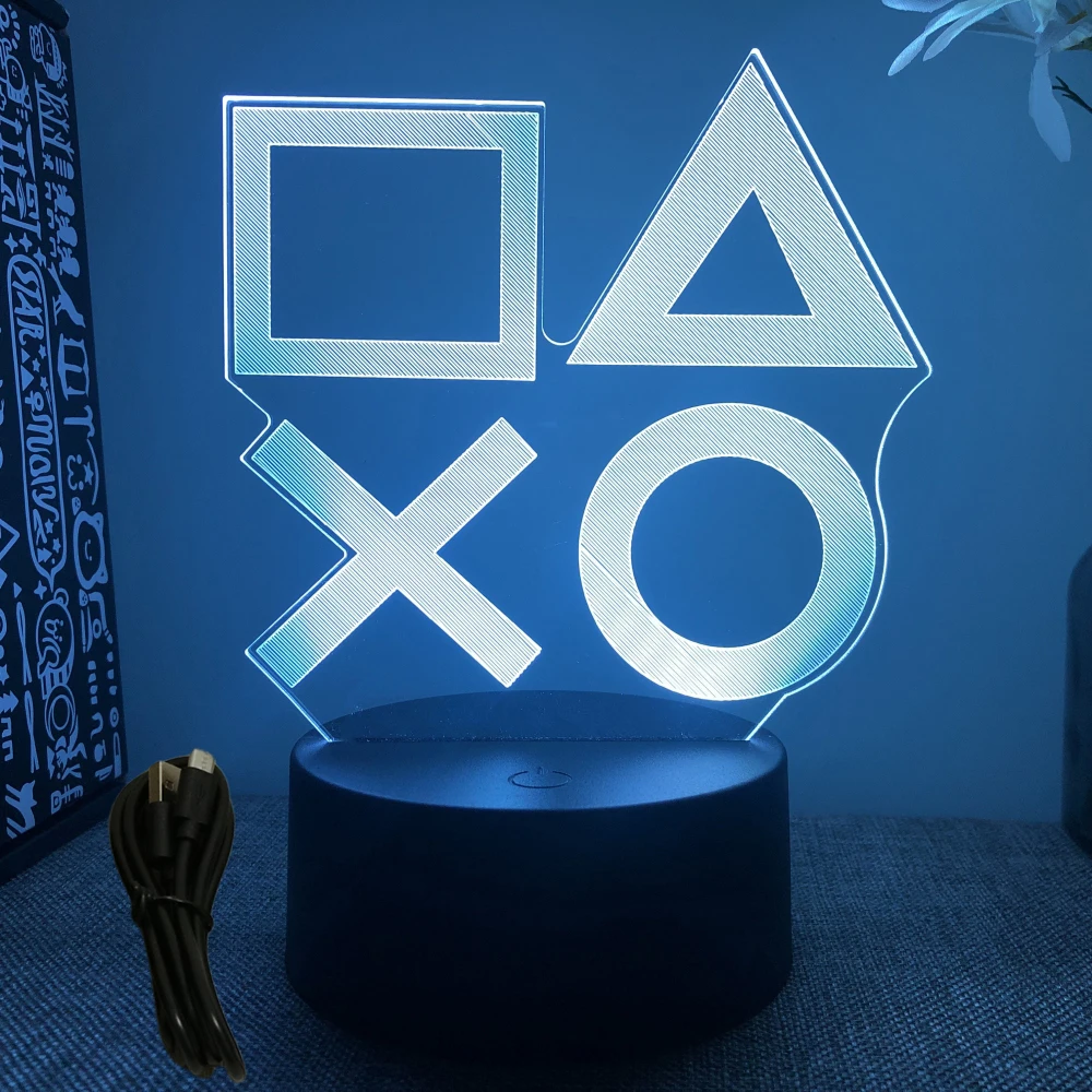 Neon Gamer 3D LED Night Light