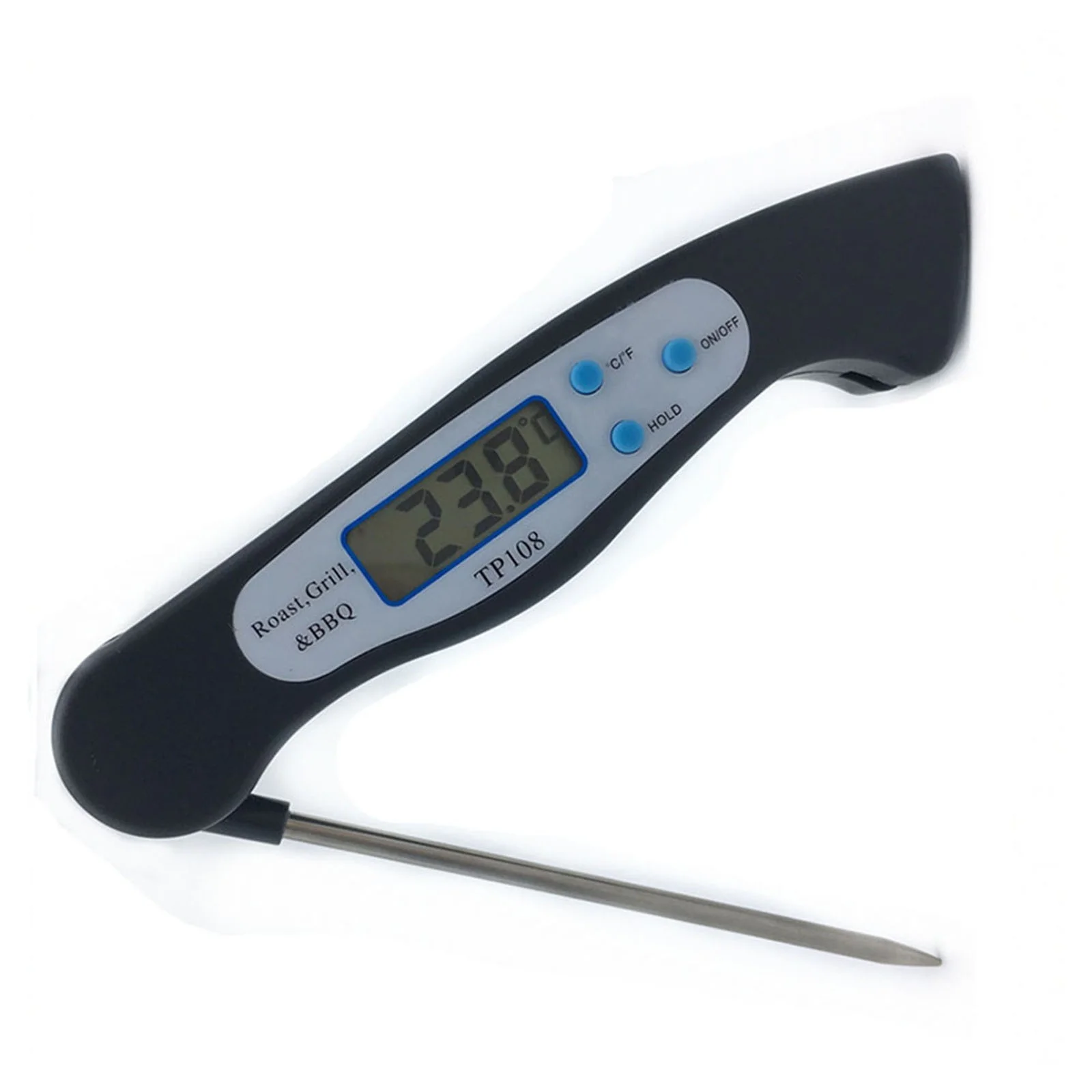 

Instant Read Thermometer LED Backlight Display Magnetic Attachment Food Grade Material Empower Your Cooking Experience