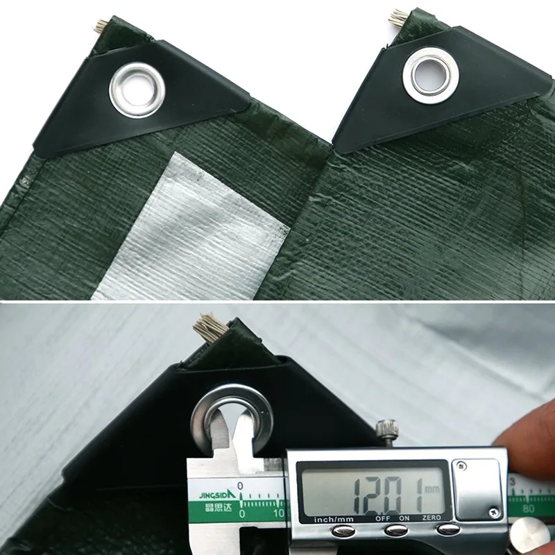 160~180GSM Outdoor Rainproof PE Tarpaulin Camping Tent Mat Pergola Canopy Awnings Garden Furniture Waterproof Tarp Cover