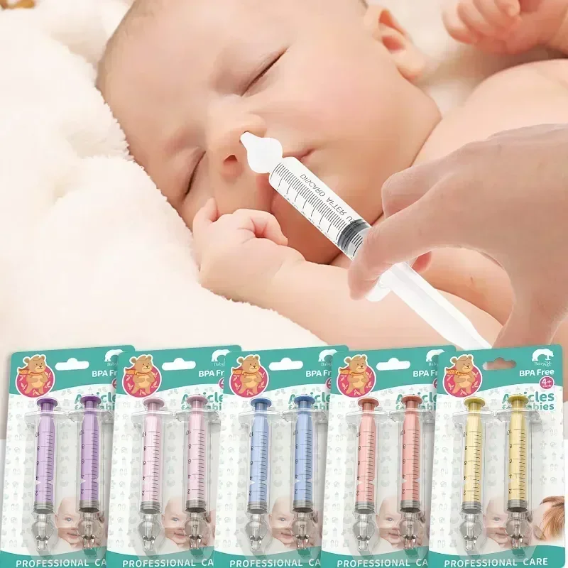 Nasal Aspirator 10ML 20ML Baby Nose Cleaner Rhinitis Nasal Washer Irrigator Children