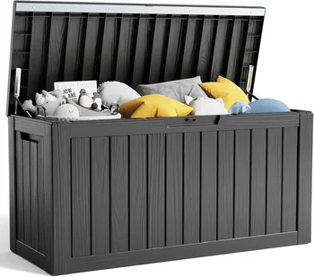 80 Gallon Resin Deck Box 1