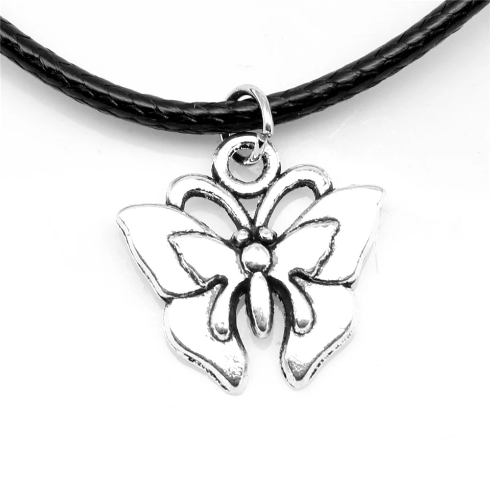 

1 Piece Butterfly Vintage Necklace Ladies Jewelry 16x17mm