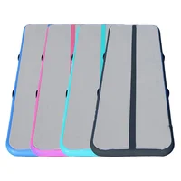 Free Shipping Inflatable Gymnastics Airtrack Floor Tumbling Air Track 4m/6m/8m*1m*0.2m For kids Floor Trampoline forTraining 1