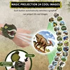 Children Watches Dinosaur 24 Projection Patterns Toys for Boy T-rex Projection Cartoon Watch Clock Kids Christmas Gift 3
