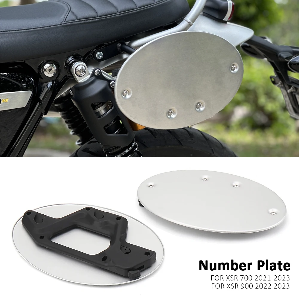 Accessori Moto Per Yamaha Xsr700 Xsr 700 2021 - 2023 Xsr900 Xsr 900 2022 2023 Targhe Silver Side Panel Cover
