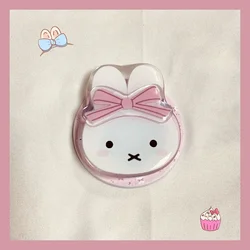 Cute Miffy Magnetic Phone Holder - Kawaii Bunny with Folding Arm and Telescopic Design (Miffy)