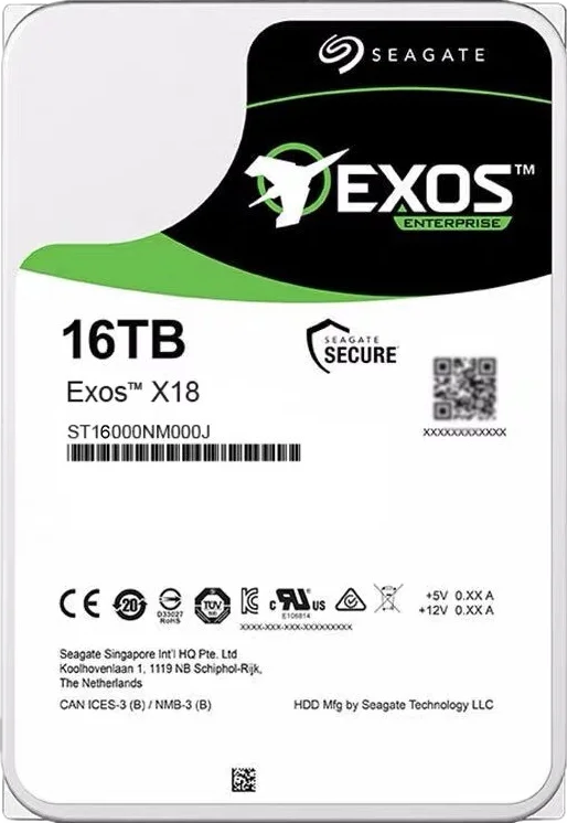 16T Galaxy Enterprise Helium Hard Disk, ST16000NM00..