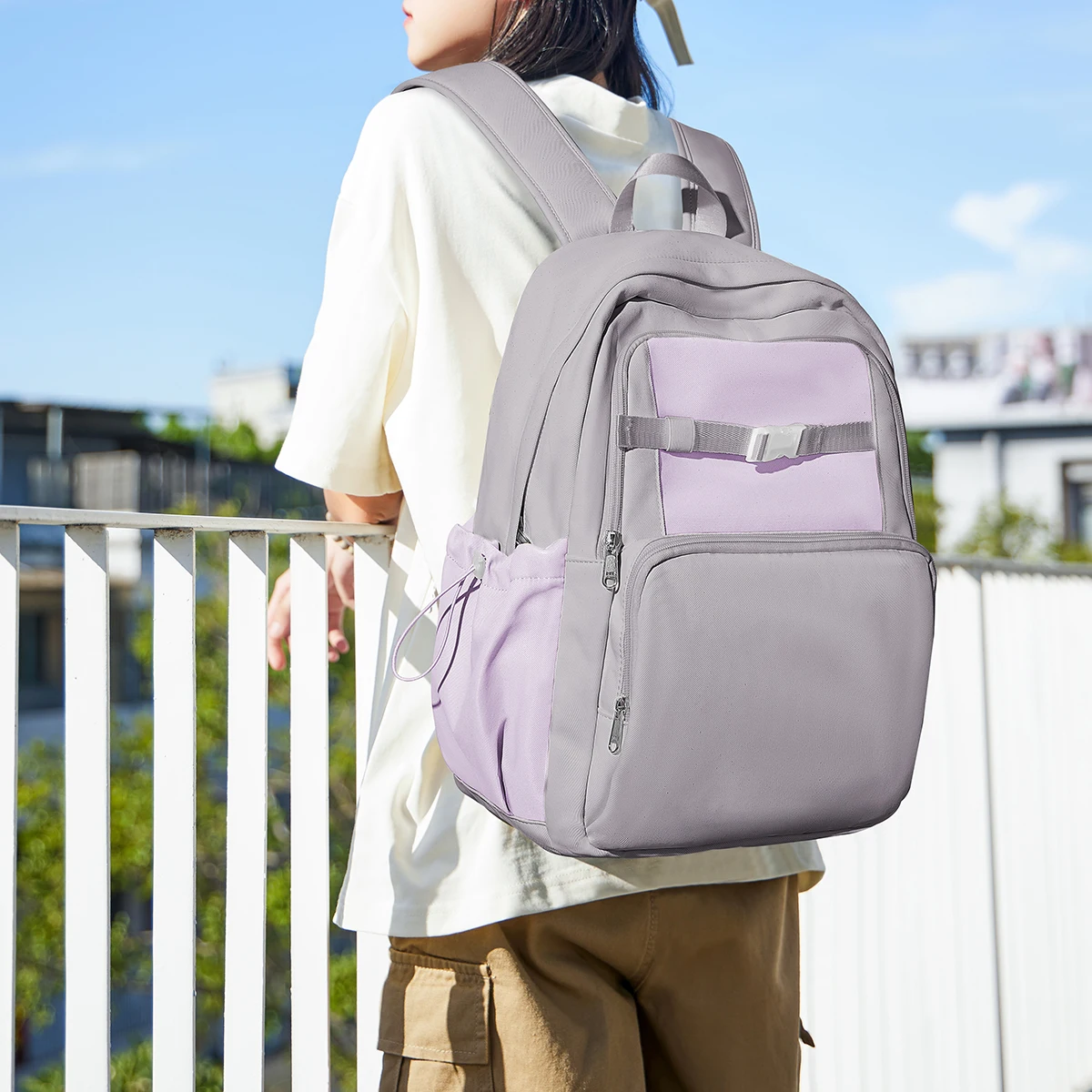 Travel Backpack For Men And Women, Large Capacity High School Students Junior High School Students School Bag, Computer Backpack