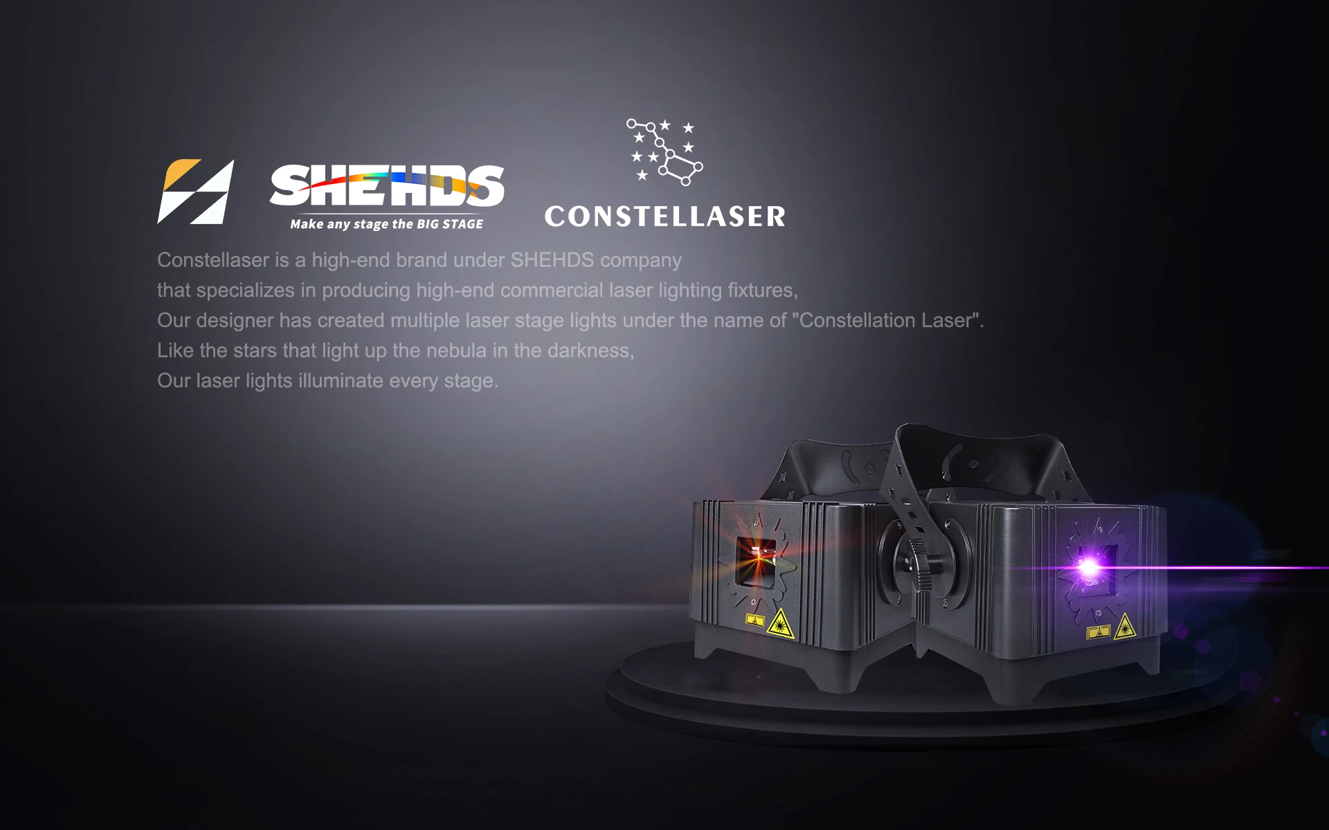 SHEHDS Wasserdichtes 3W Laser-Außenlicht mit 15KPPS TTL-Animation und APP-Steuerung für DJ, Disco, Party, Zirkus, Hochzeit, Kegel-Effekt, DMX – Detail 2