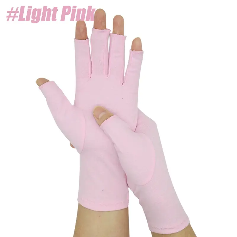 GOMOREON 1Pair Arthritis Gloves Women Men, Carpal Tunnel, Rheumatiod, Tendonitis, Fingerless Hand Thumb Compression Gloves - Image 9