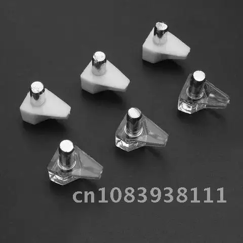 

10/4PCS Metal Pin Shelf Studs Pegs Cupboard Seperator Wooden Holder Cabinet Cupboard Furniture Bracket Support Holder