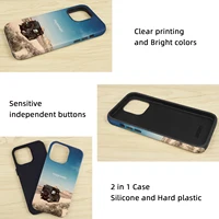 Custom Image Tough Phone Case for iPhone 15 14 13 12 Pro Max Plus  X XR XS 11 Cover Personalized Design Picture DIY Photo 3