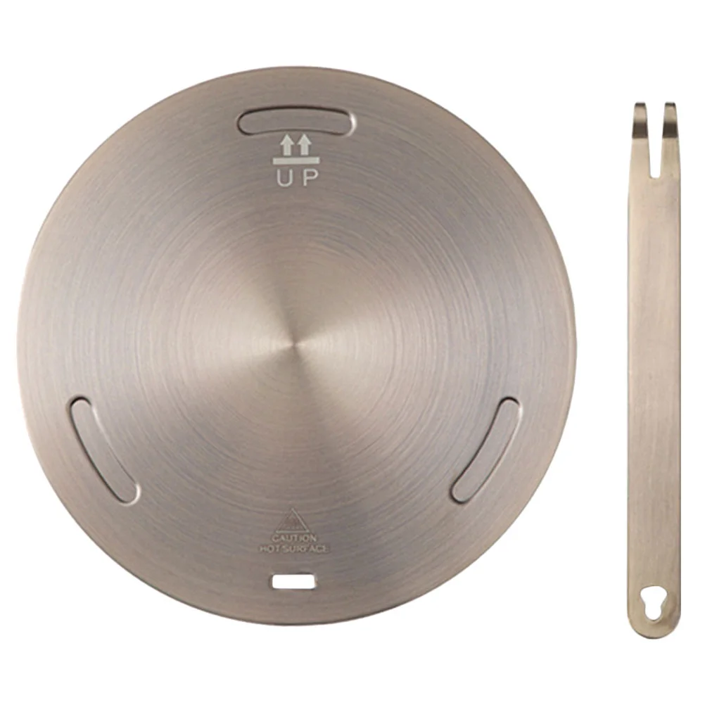 

1 Set of Stovetop Heat Diffuser Metal Heat Gas Stove Plate Gas Electric Cooker Plate