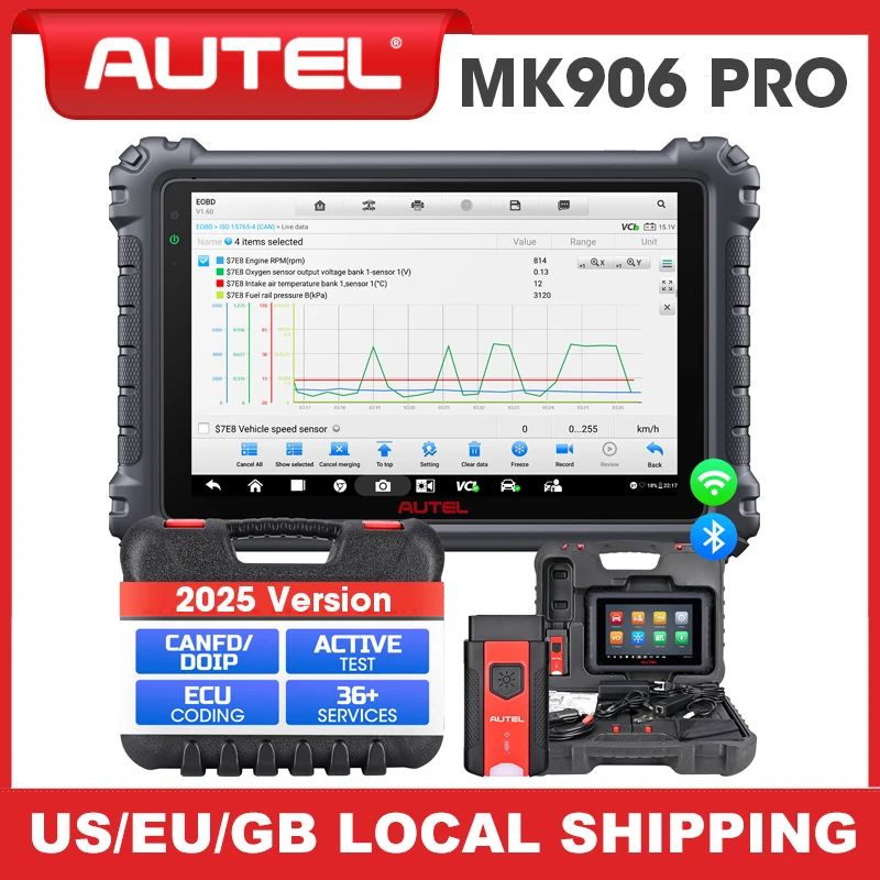 Autel MaxiCOM MK906PRO 車診断スキャンツール自動車 OBD2 スキャナ