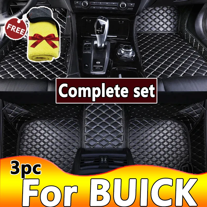 

Car Floor Mats For BUICK Lucerne Rendezvous VELITE 5 Royaum Envision Park Avenue Century Cascada Rainier Car Accessories