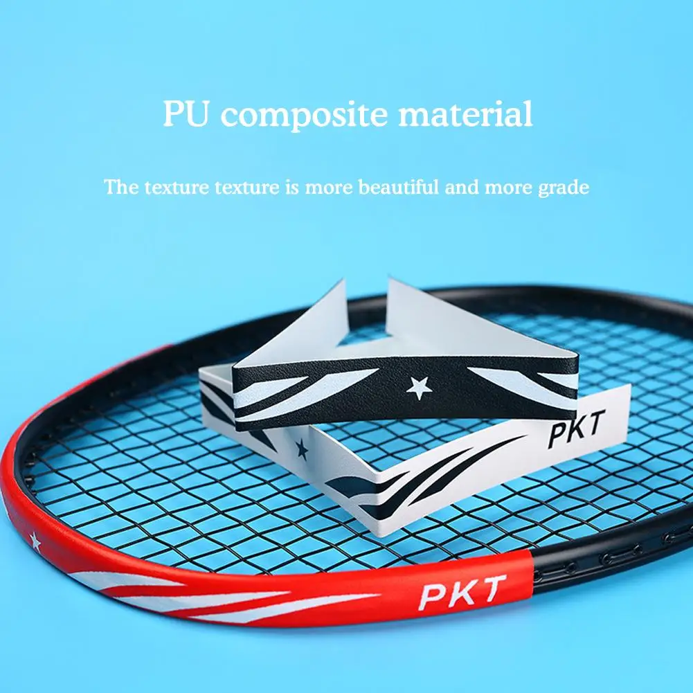 6X AUTOCOLLANT DE Protection Pour Raquette De Tennis De Badminton