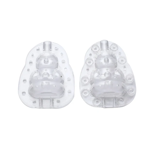 Műanyag Buddha Alakú Kerti Gyümölcsök Körte Őszibarack Növekedés Formáló Penészformáló Eszköz - Image 3