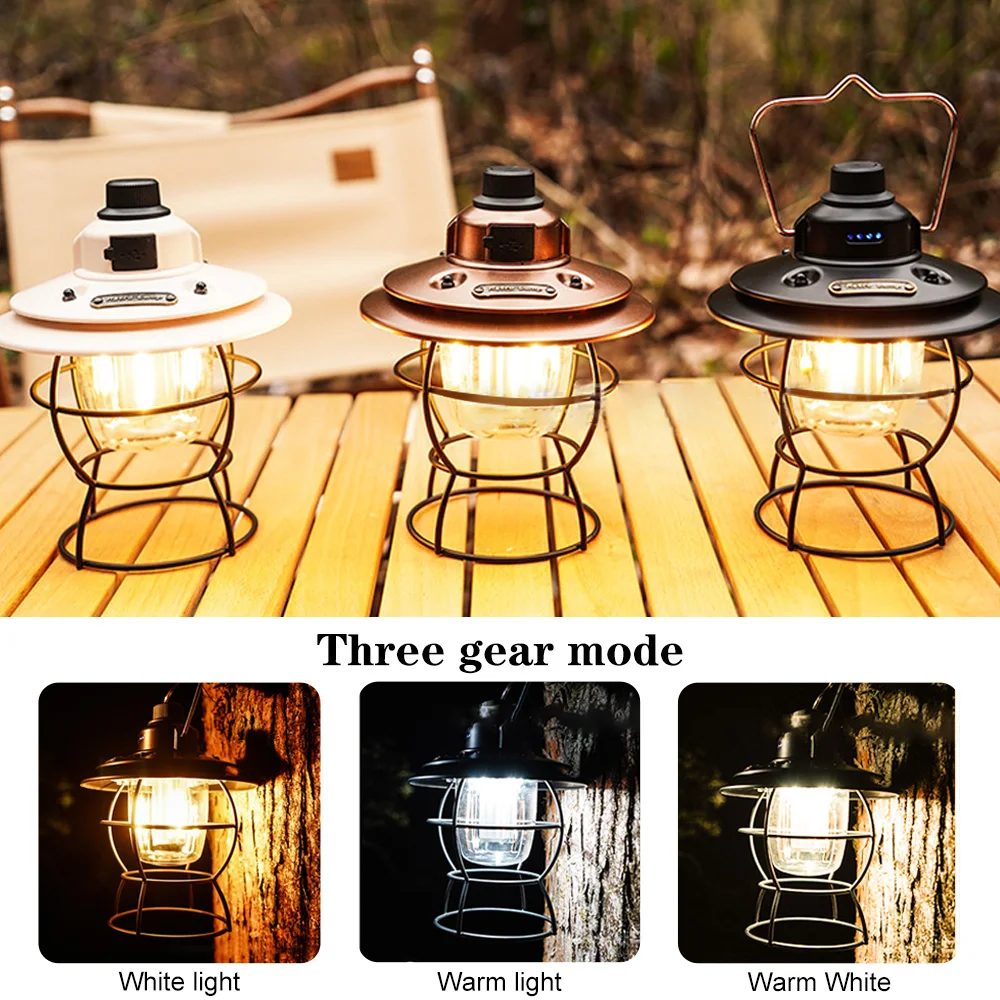 YOSOO Lanterne de camping rechargeable solaire Lanterne Solaire de