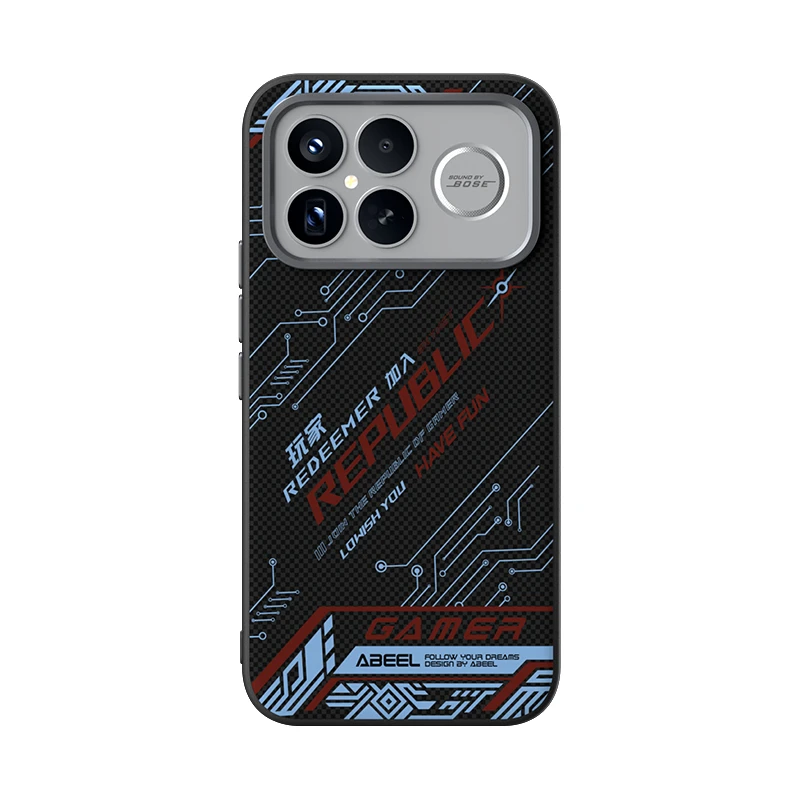 Magnetic Grid Striped Bumper Case with Magsafe Wireless Charging Compatibility