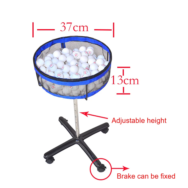 Table Tennis Ball Collector Storage Basin Training Device Multi-ball Holder Set 250pcs table tennis ball picker bucket table tennis storage box