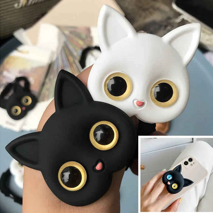 Finger Mobile Phone Holder Grip Tok Accessories Cellphone Exquisite Handmade Expanding Ring Griptok Support for Phone Telephone