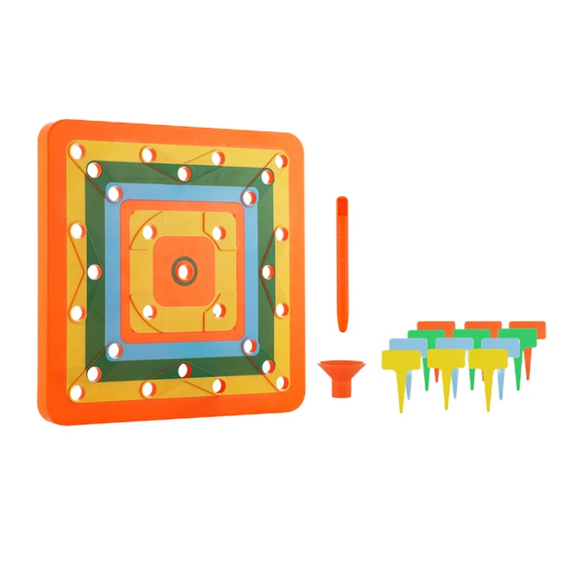 Színes Négyzetlábú Kertészeti Sablon Tartós Hosszú Távú Használatra Otthoni Kellékek - Image 3