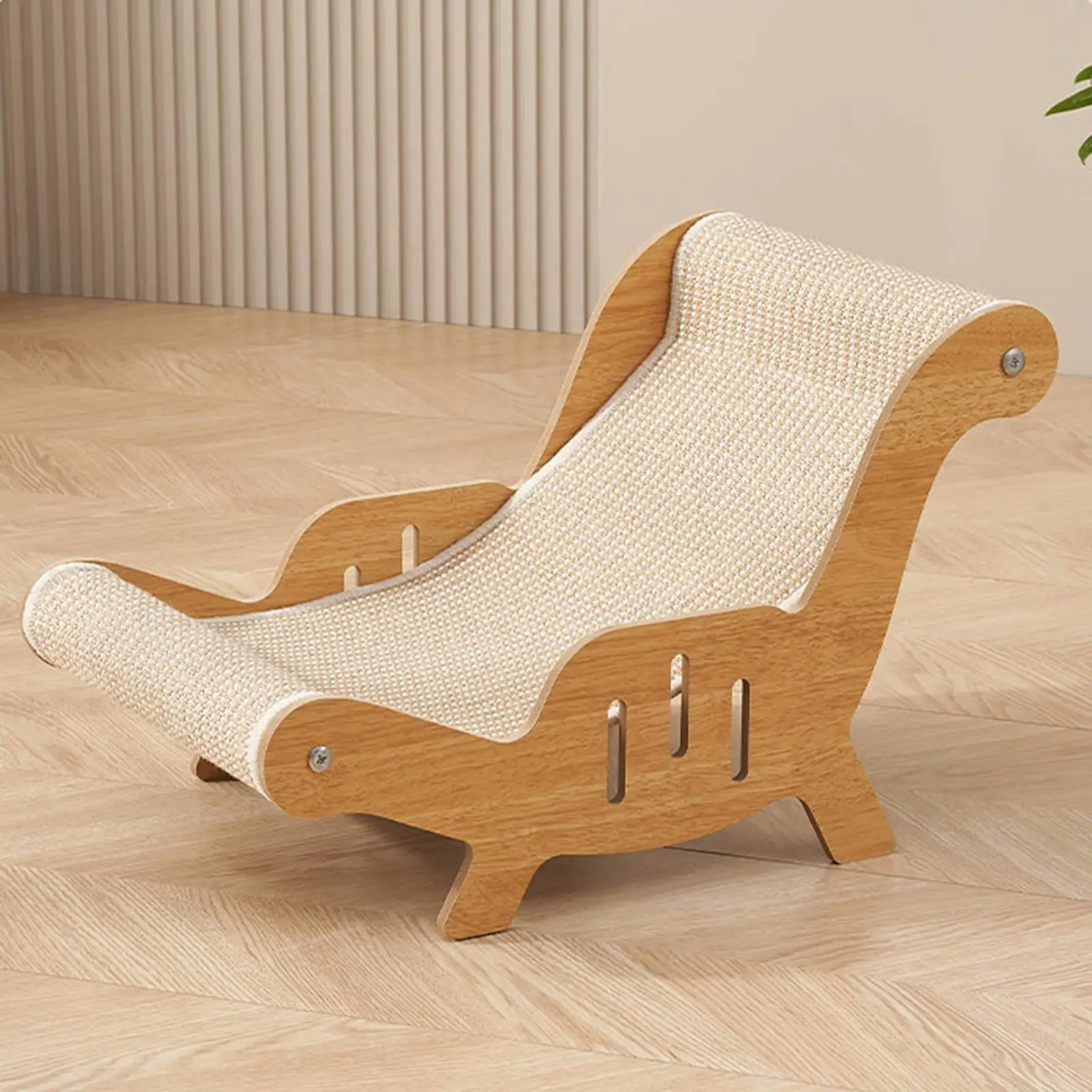 Sisal Cat Chair Sturdy Pet Furniture Cat Scratcher Cat Lounger Cat Sofa Cats Scratcher Chaise for Kitten Pet Indoor Cats Kitty