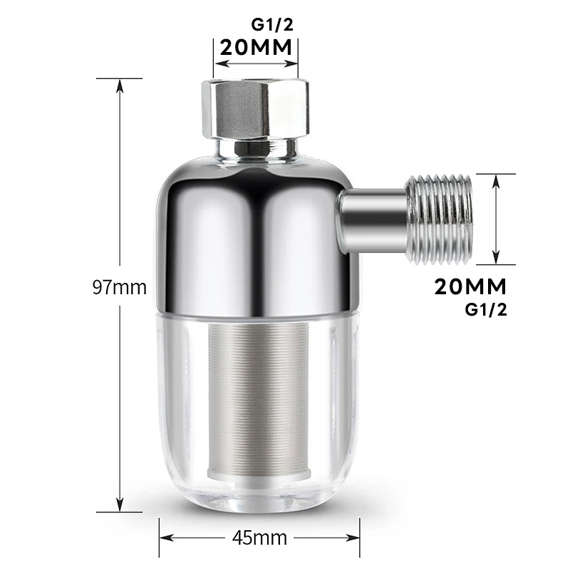 Universal Stainless Steel Water Filter Faucet Filter Shower Spray Head Washing Machine Tap Scale Strainer Bathroom Accessories water filter cartridges faucet valve faucet cartridge mixer tap replacement shower head filter