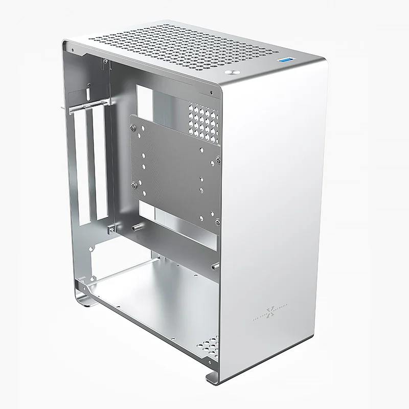 Braveman A1 ZZAW Aluminum Alloy Mini ITX Case for PC Desktop Chassis with A4 Size Bag-Carry DIY for Home and Gaming Use