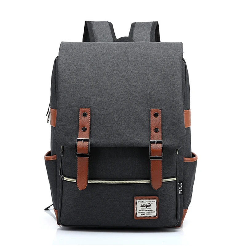 Business 14 15 16 Inch Laptop Backpack Casual College Backpack Daypacks Vintage Travel Backpack for Men Women