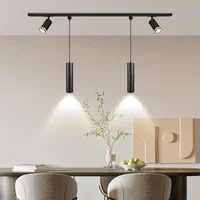 3 Color Change Set LED Track Lamp 110v 220v Track Light Spot Lighting Fixture COB 12/20/30W Spotlight For Store kitchen Indoor 2