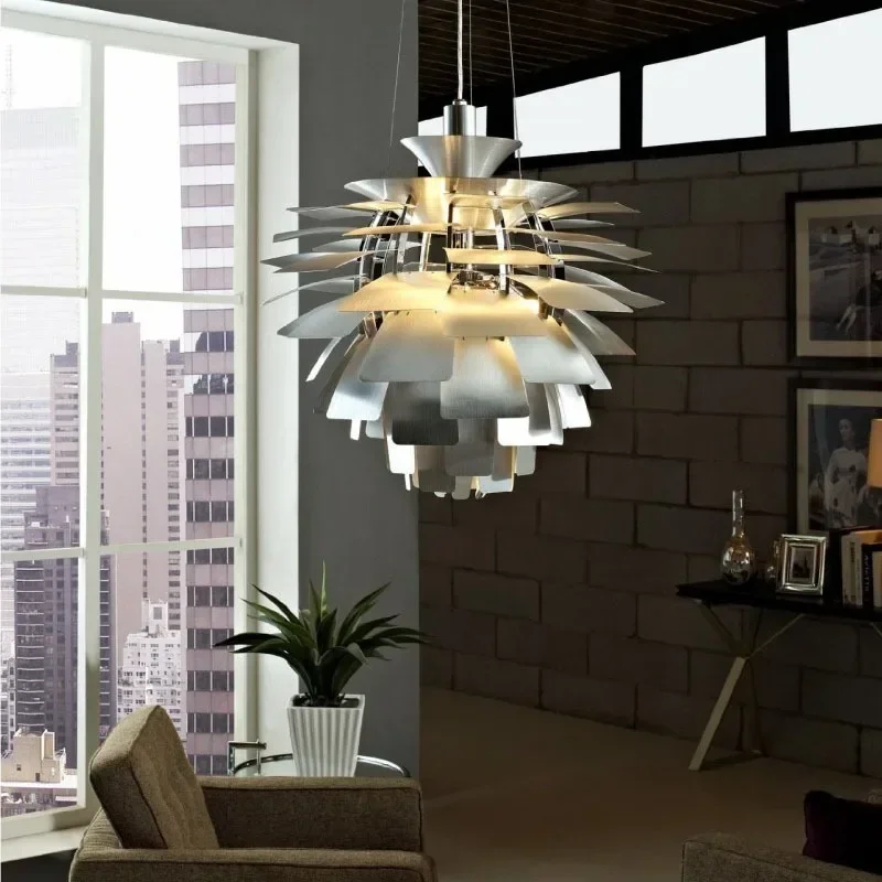 Danish Pinecone Pendant Light Nordic Design Home Decor Hnaging Chandeliers Living Dining Room Kitchen Bedroom Art Suspension 4