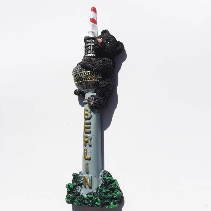 Dusseldorf Germania Magnete da Frigorifero Turistico Souvenir Collezione Regalo Decorazione Cucina Frigorifero 3D Cristallo Magnetico Adesivo