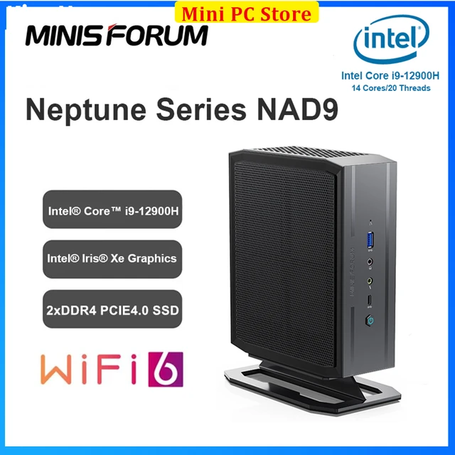 Mini PC Gamer avec processeur Intel Core i9 12900H, Mini PC Windows 11,  wi-fi 6, processeur NAD9, Iris Xe, carte graphique PCIE4.0, SSD DDR4 -  AliExpress