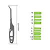 Caulk Remover Adhesive Scraper Seam Repair Tool Kit ABS Kit Tool Grout Removal Tool For Bathroom Kitchen Window Sink 6