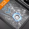 VGX Multifunction Single Kitchen Sink Large Digital Display Sink Kitchen Gourmet Faucets Cup Washer Stainless steel 304 Sink 4